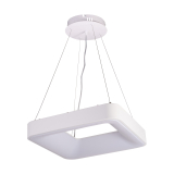 LED svítidlo ZULU 32W CCT hranaté bílé závěsné - LED svítidlo ZULU 32W CCT hranaté bílé závěsné