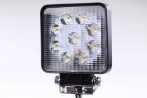Světlomet 27W LED pracovní tenký 10-50V širokoúhlý