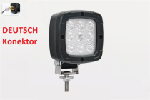 Světlomet LED 15W pracovní FT-036 1800lm 12-55V deutsch konektor