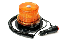 maják LED magnetický 12V-24V oranžový 24W