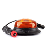maják LED magnetický 12V-24V oranžový 18LED