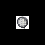 Světlomet LED pracovní kulatý 12-24V 12x LED s vypínačem