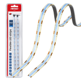 LED pásky COB do auta modrý 2x30 cm 12 V