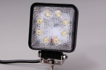 Světlomet LED pracovní čtvercový 8-30V širokoúhlý-rozptylový 24W